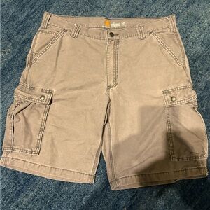 Carhartt Men's Relaxed Fit Gray Cargo Shorts